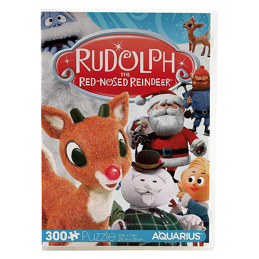 Rudolph the Red-Nosed Reindeer 300 Pice VHS Jigsaw Puzzle Image