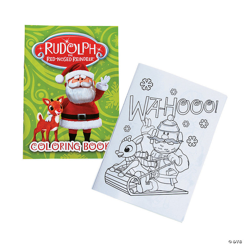 Rudolph the Red-Nosed Reindeer<sup>&#174;</sup> Coloring Books - 24 Pc. Image
