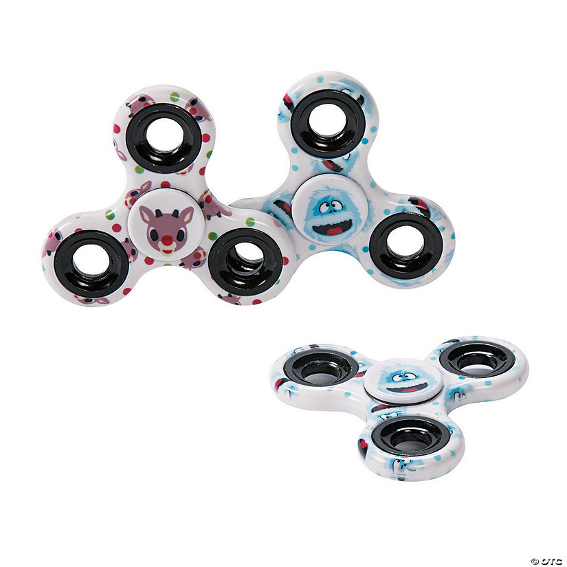 Rudolph the Red-Nosed Reindeer<sup>&#174;</sup> Fidget Spinners - 6 Pc. Image