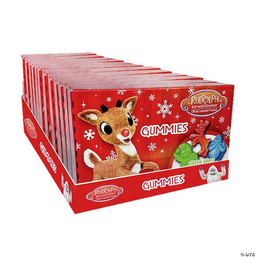 Rudolph the Red-Nosed Reindeer<sup>&#174;</sup> Gummy Theater Boxes - 12 Pc. Image