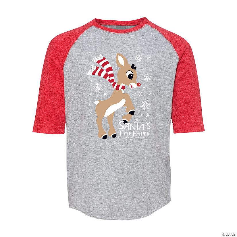 Rudolph the Red-Nosed Reindeer<sup>&#174;</sup> Santa&#8217;s Little Helper Youth T-Shirt Image