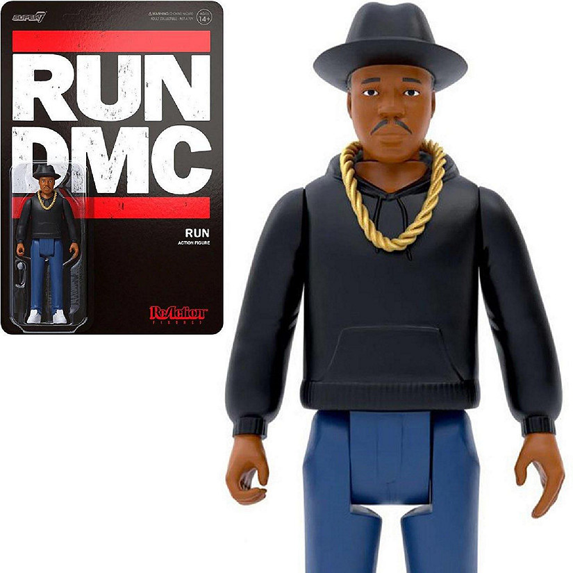 Run DMC Joseph Run Simmons Hip Hop Icon Legend ReAction Figure Super7 Image