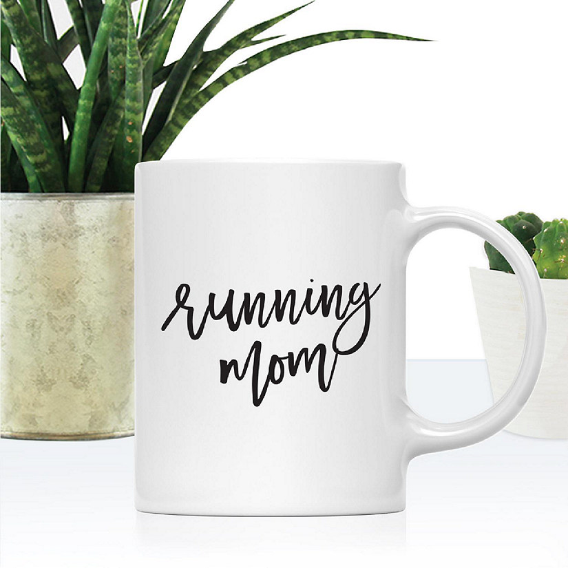 Running Mom Ceramic Mug Image