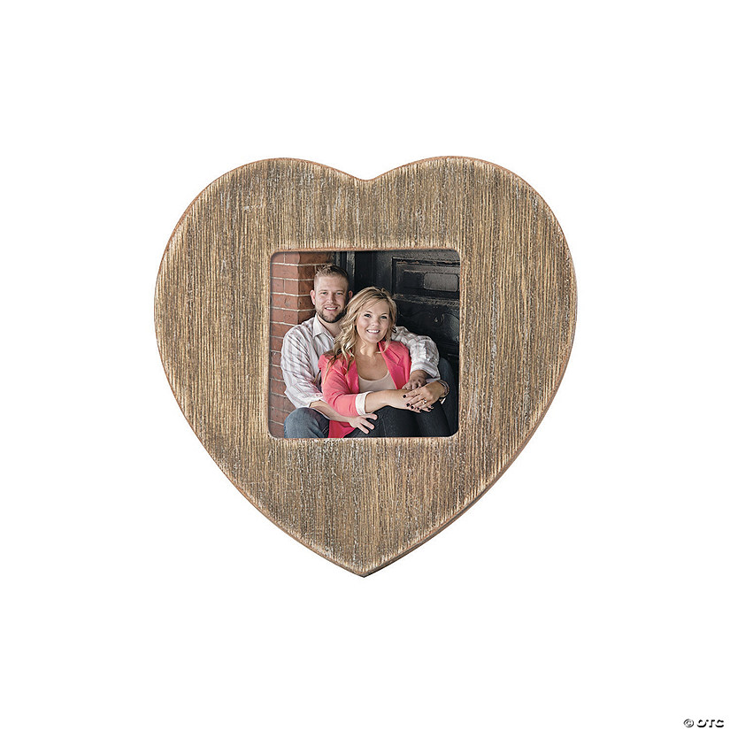 Rustic Heart Photo Frames - 12 Pc. Image