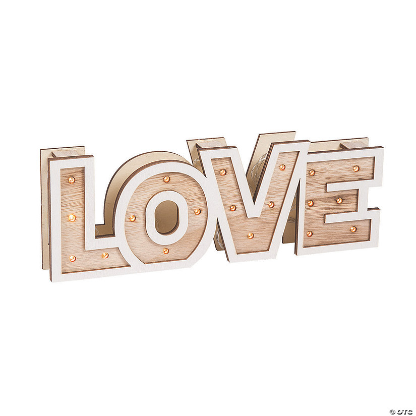Rustic Love Marquee Sign Light Image