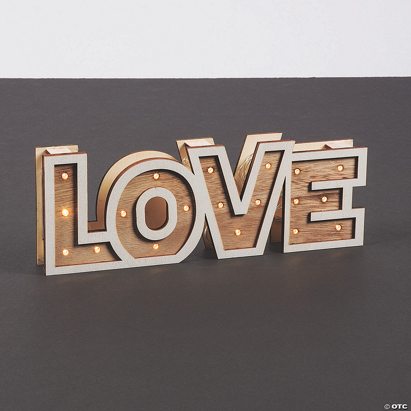Rustic Love Marquee Sign Light Image