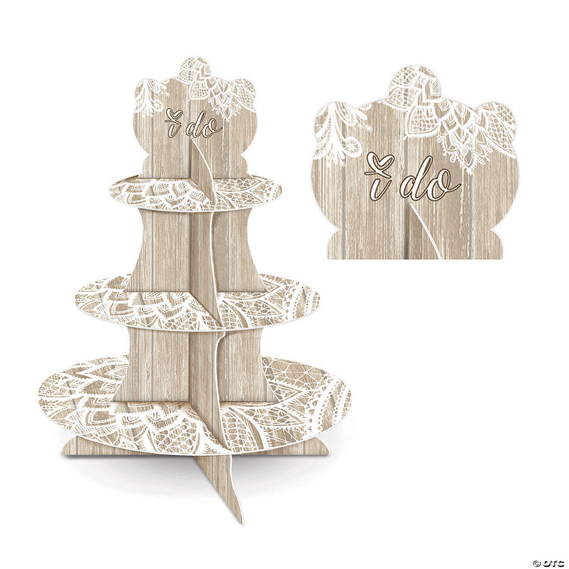 Rustic Wedding Cupcake Stand Oriental Trading