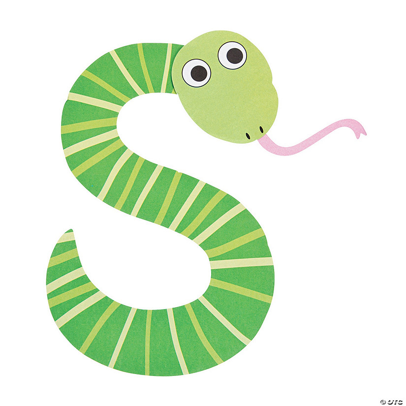“S Is For Snakes” Letter S Craft Kit - Discontinued