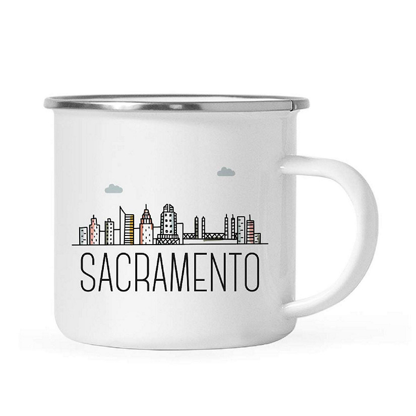 Sacramento Skyline 11oz Camp Mug Image