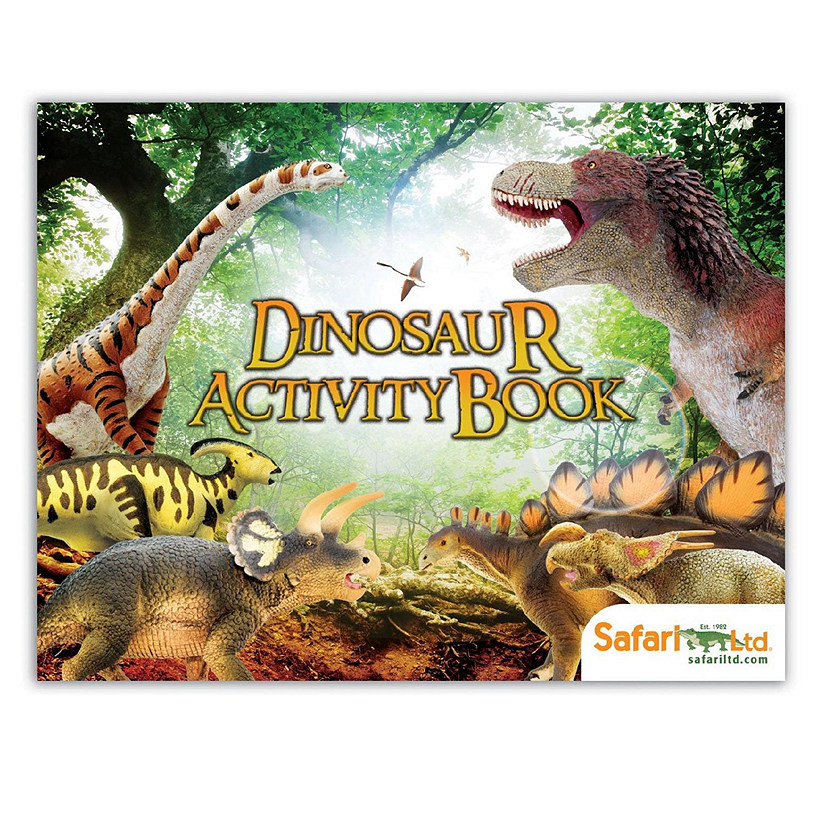 Safari Dinosaur Activity Book Image