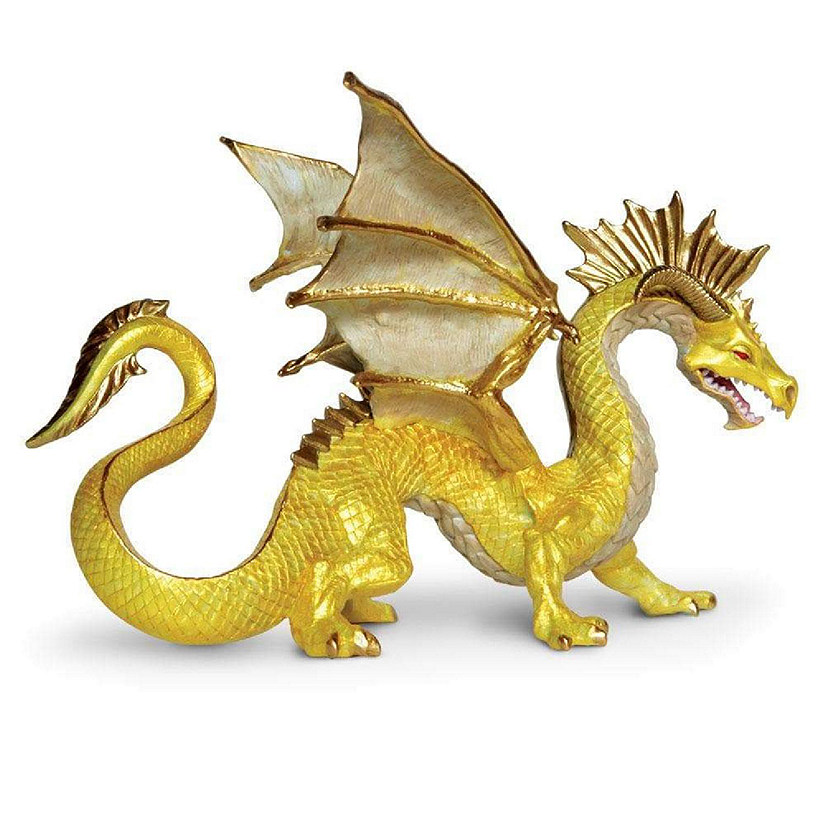 Safari Golden Dragon Toy Image