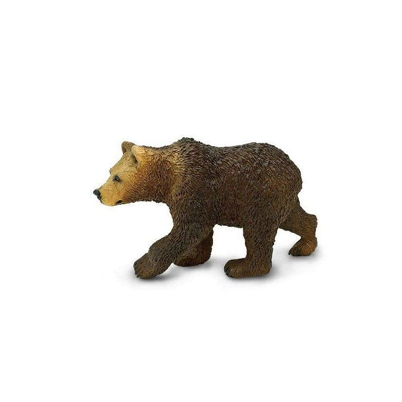 Safari Grizzly Bear Cub Toy Image