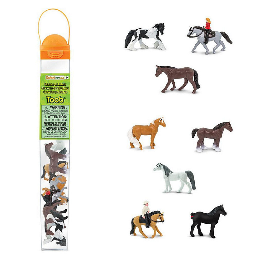 Safari Horses & Riders TOOB Image