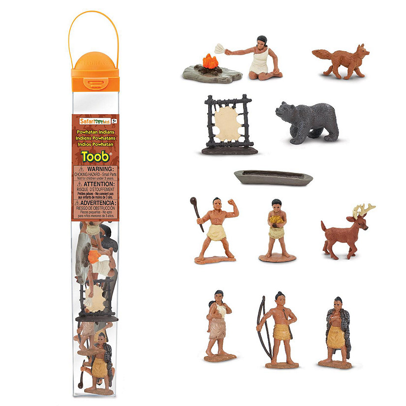 Safari Powhatan Indians TOOB Image