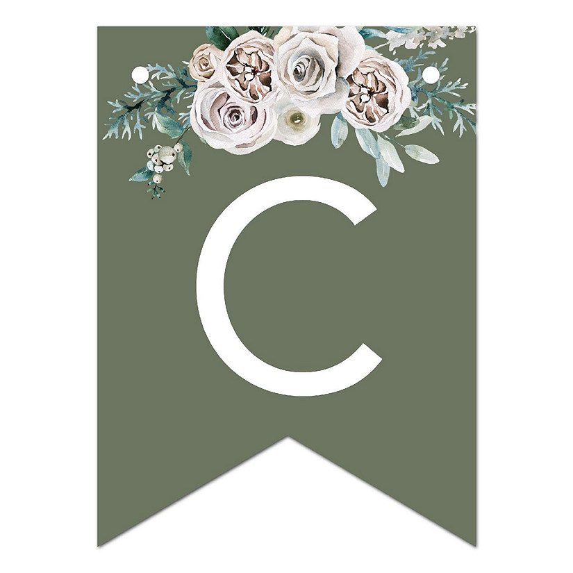 Sage Floral Congratulations - 4 x 5.5 Inch Image