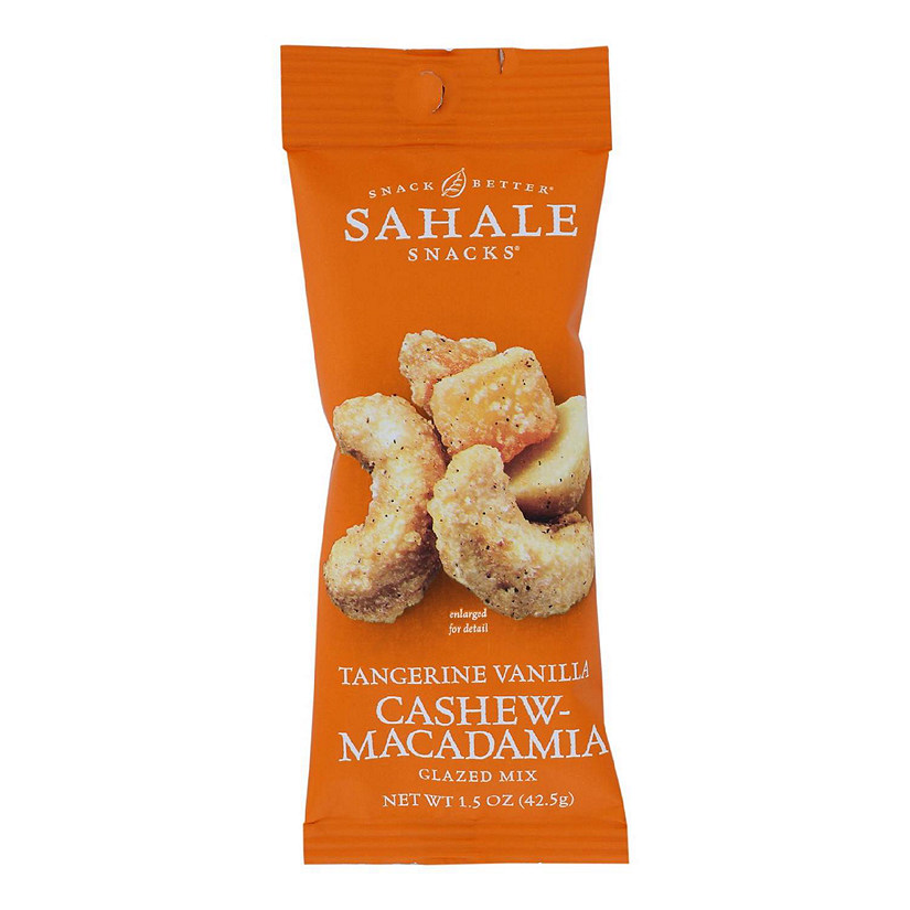 Sahale Tangerine Vanilla Cashew Macadamia Glazed Mix  - Case of 9 - 1.5 OZ Image
