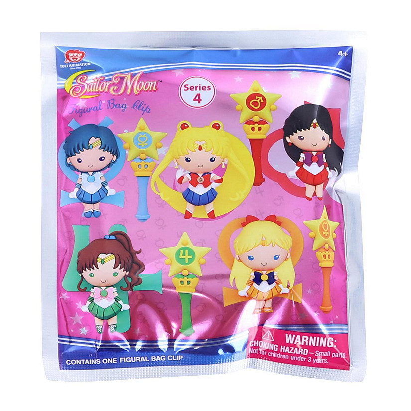 Sailor Moon Series 4 3D Foam Bag Clip  One Random Image