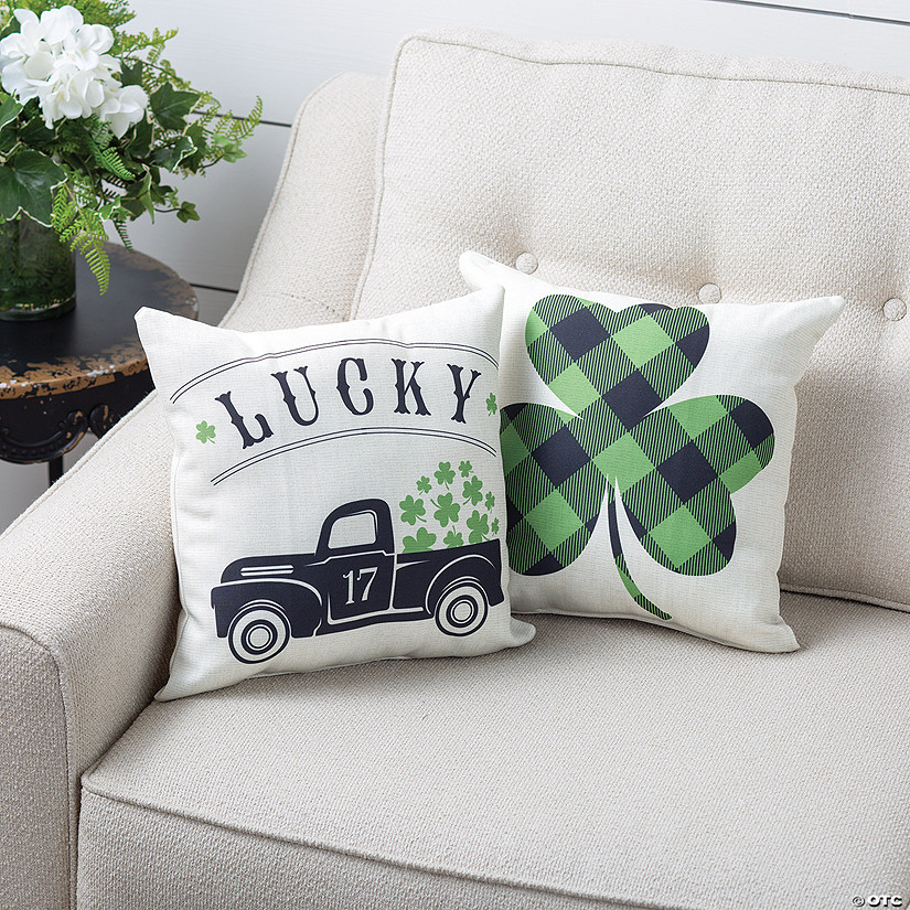 Saint Patrick&amp;#8217;s Pillow Set - 2 Pc. Image