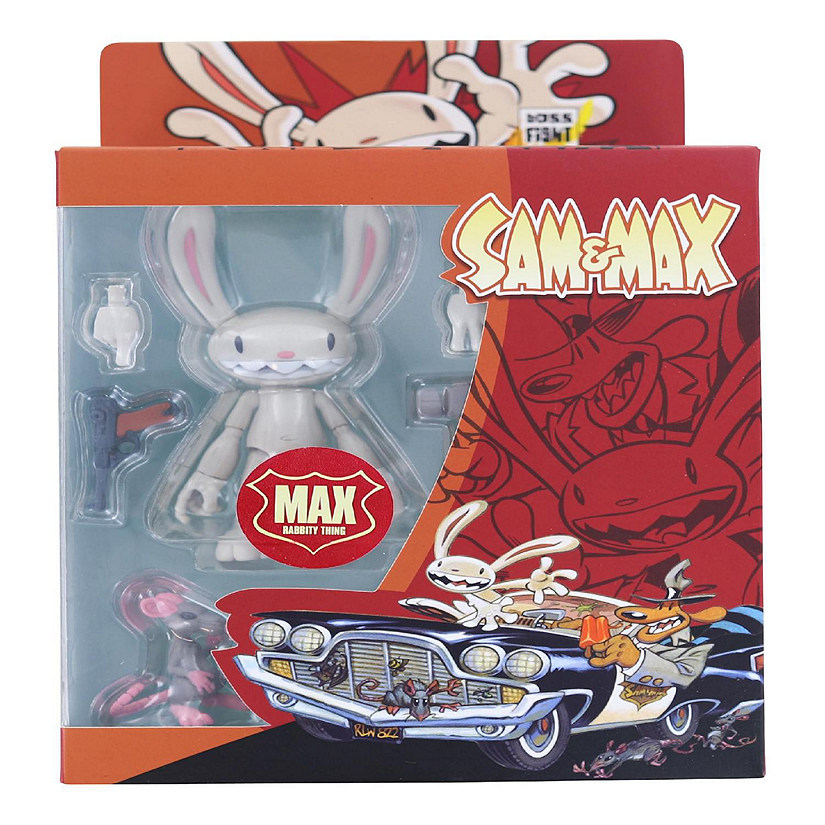 Sam & Max Freelance Police Max Action Figure Oriental Trading