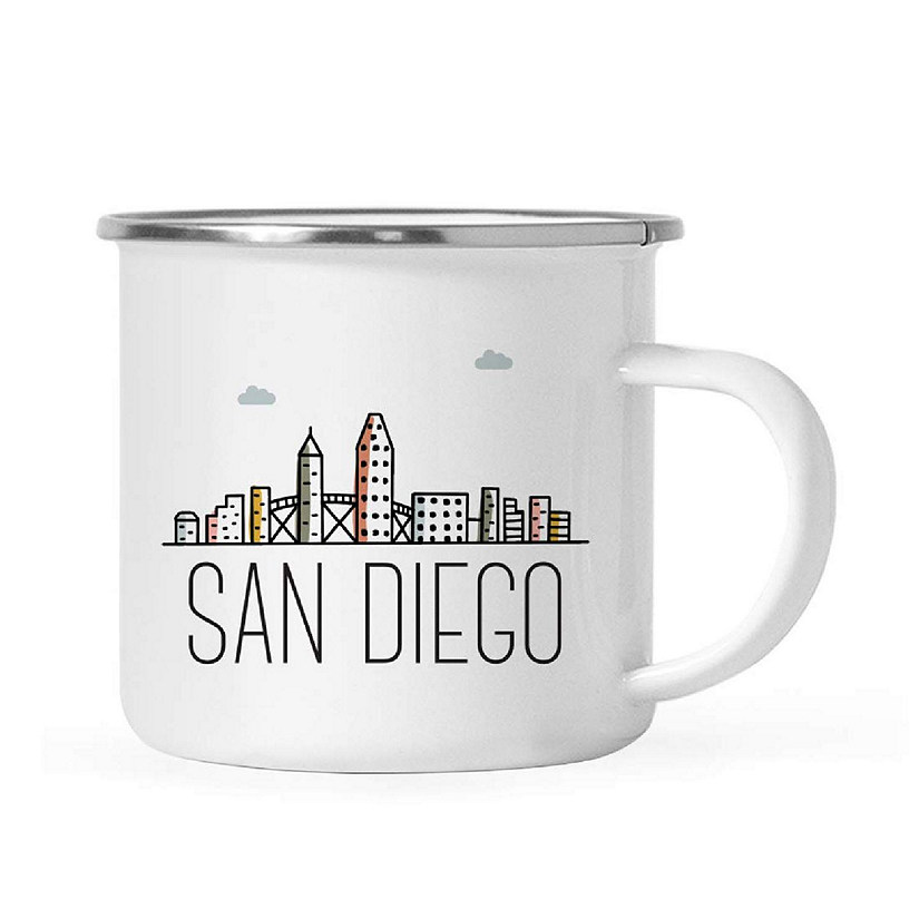 San Diego Skyline 11oz Camp Mug Image
