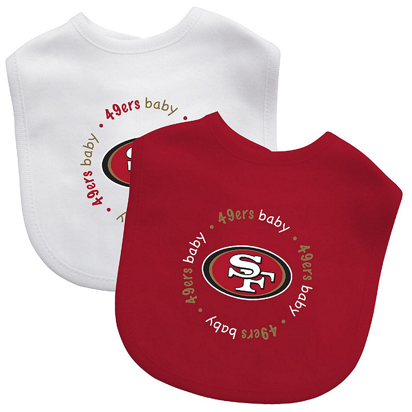 San Francisco 49ers - Baby Bibs 2-Pack Image