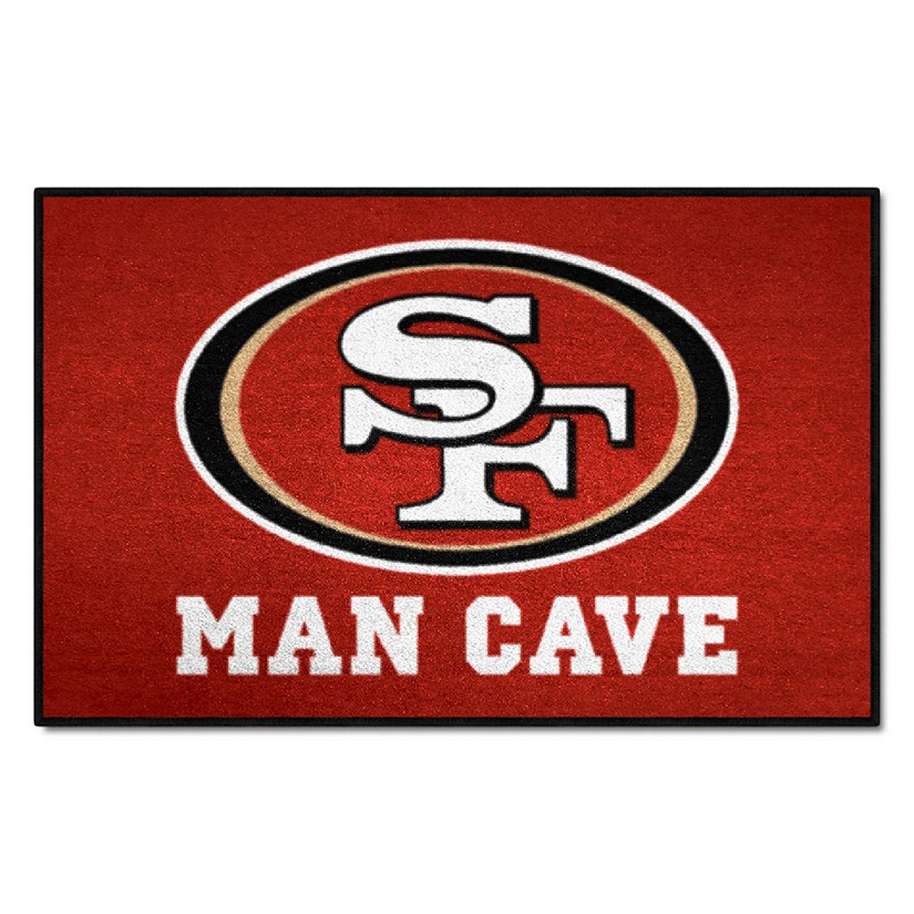 NFL San Francisco 49ers Man Cave Starter Rug