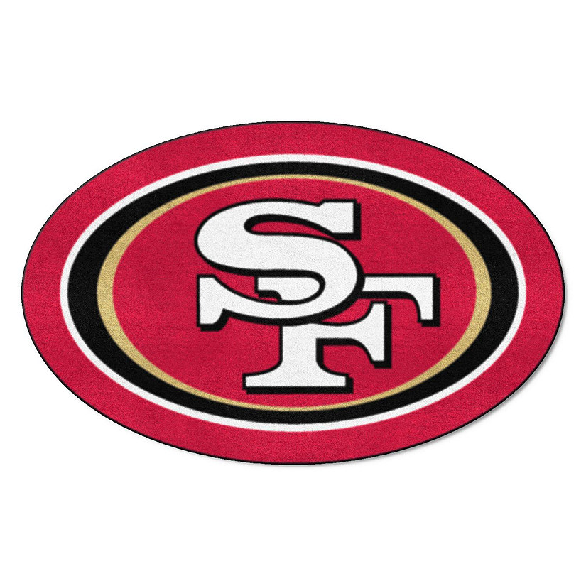 San Francisco 49ers Mascot Rug | Oriental Trading