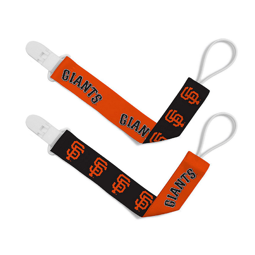 San Francisco Giants - Pacifier Clip 2-Pack Image