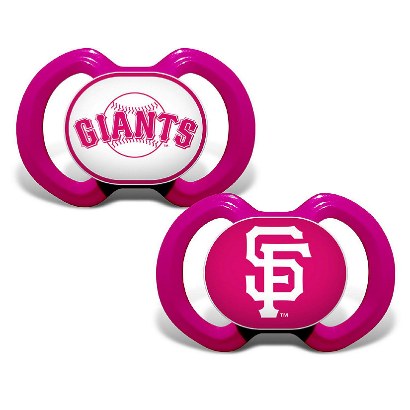 San Francisco Giants - Pink Pacifier 2-Pack Image