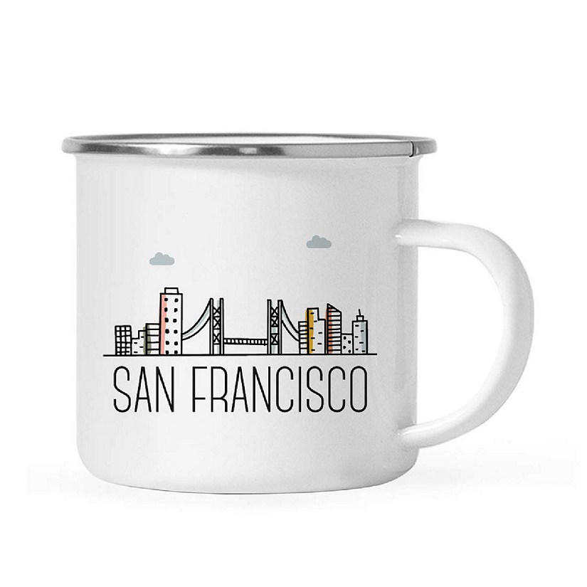 San Francisco Skyline 11oz Camp Mug Image