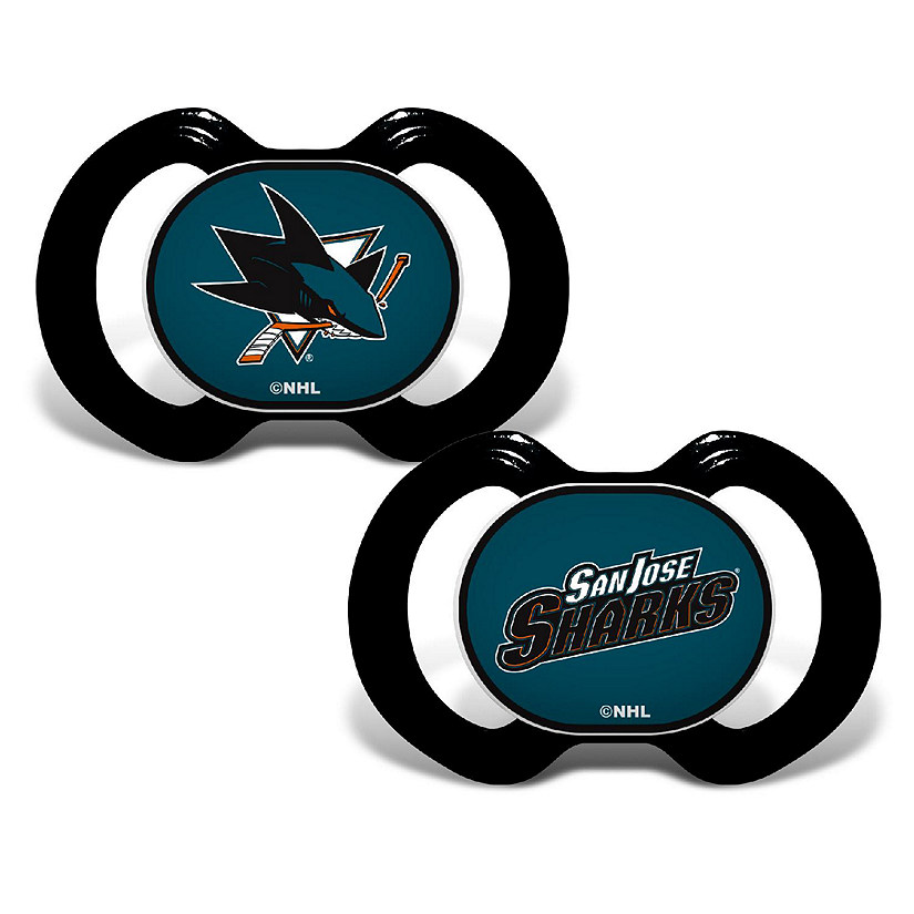San Jose Sharks - Pacifier 2-Pack Image