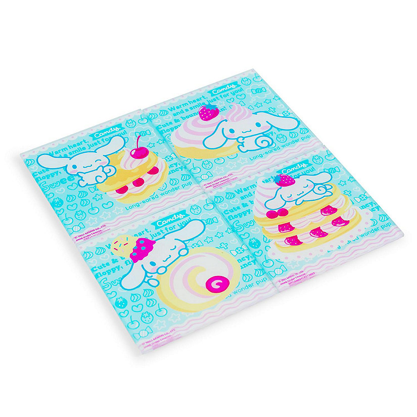 Sanrio Cinnamoroll Glass Coasters  Set of 4 Image
