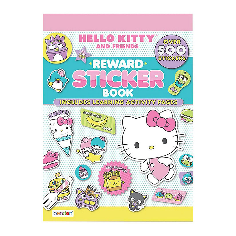 Sanrio Hello Kitty and Friends Reward Sticker Pad  Over 500 Stickers Image