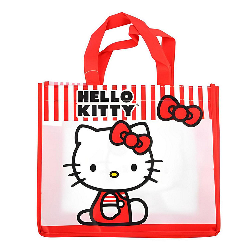 Sanrio Hello Kitty Eco Friendly Tote Bag  12" x 3" x 10" Image