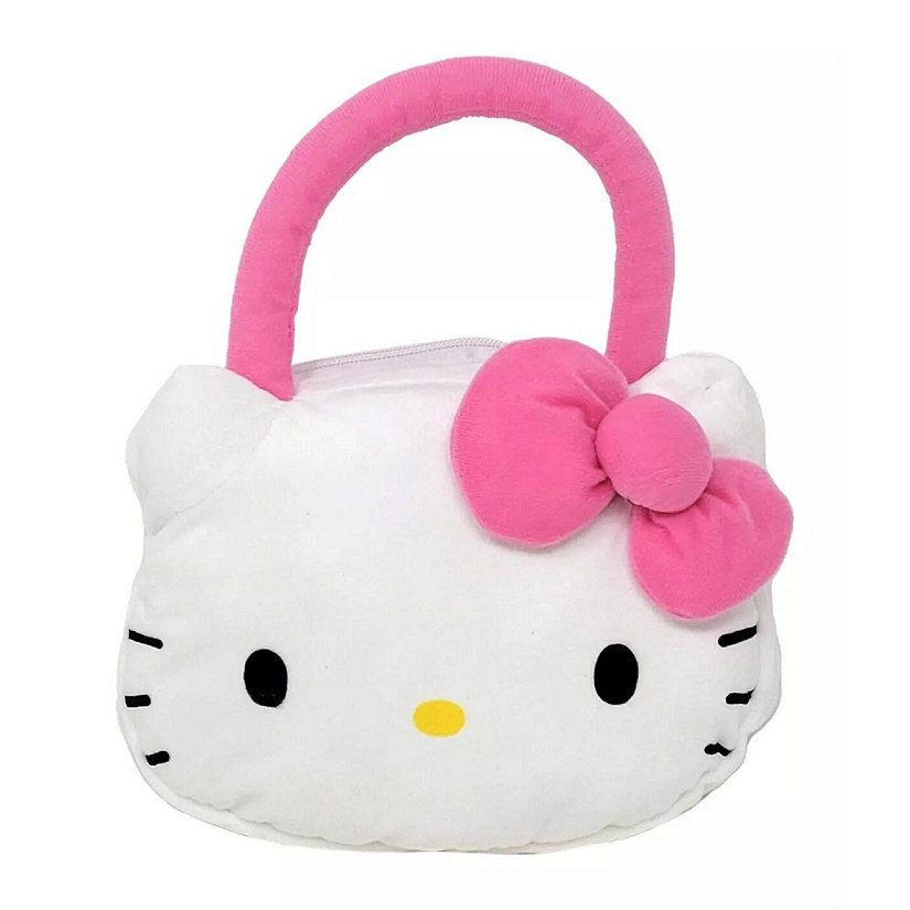 Sanrio Hello Kitty Head-Shaped Plush Handbag Image