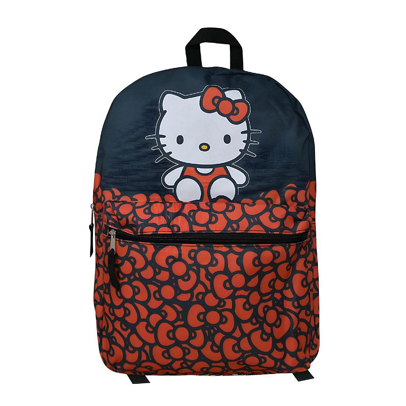Sanrio Hello Kitty Red Bows 16 Inch Kids Backpack Image