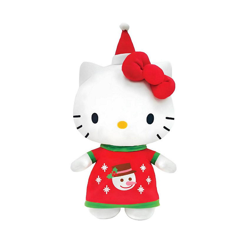 Sanrio Hello Kitty Snowman Outfit 10 Inch Plush Image