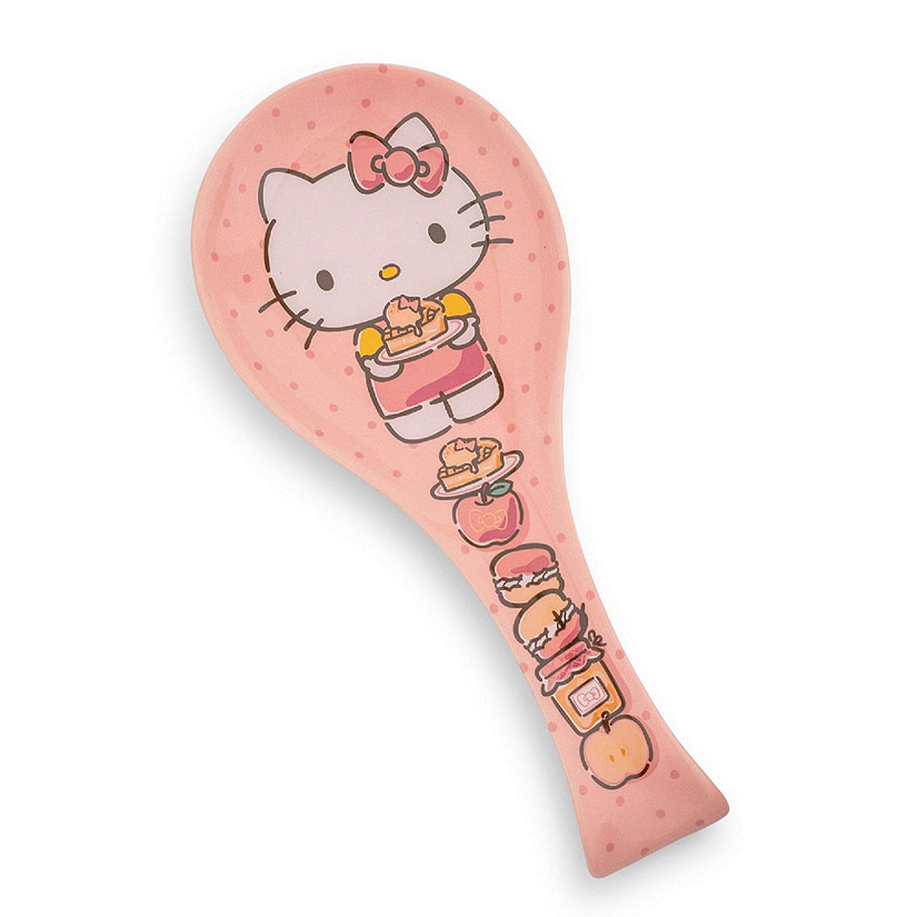 Sanrio Hello Kitty Stacked Snacks Ceramic Spoon Rest Image