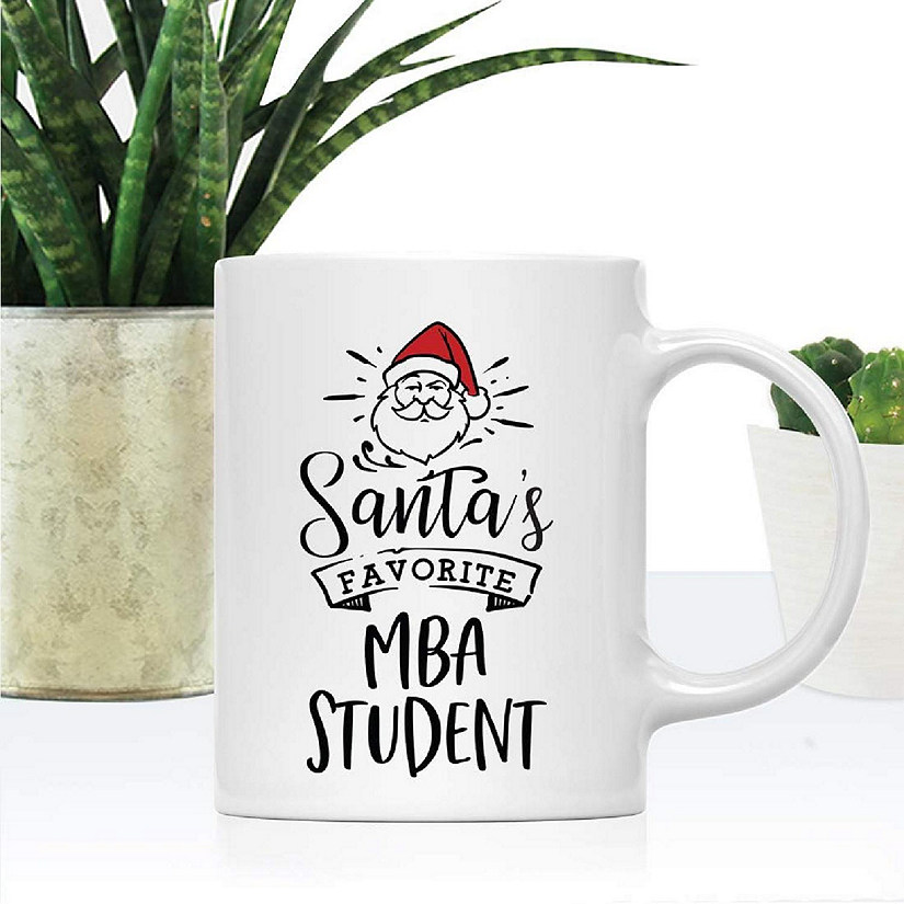 Santa Claus Favorite MBA Student Mug Image