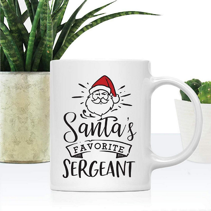 Santa Claus Favorite Sergeant Ceramic Mug Image