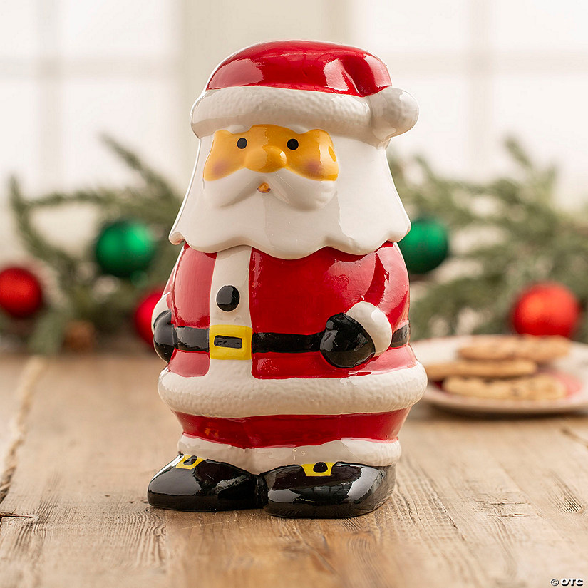 Santa Cookie Jar Image