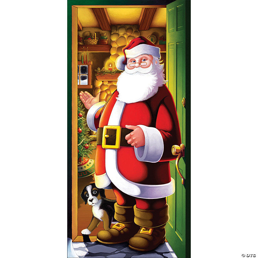 Santa Wonder Quilted Door Cover NCU0DK10950