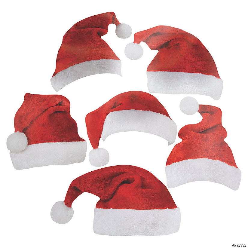 Santa Hat Cutouts Image