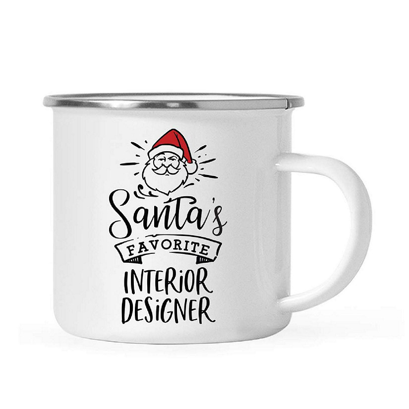 Santa Interior Designer 11oz Camp Mug Image