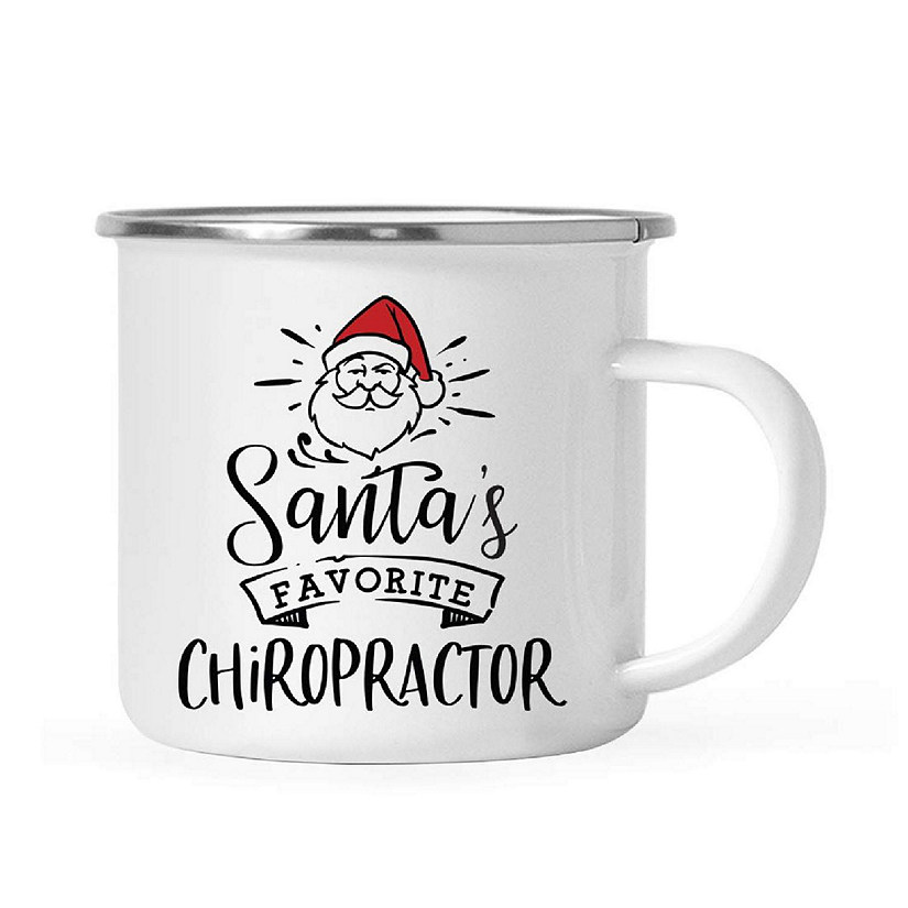 Santa Loves Chiropractor 11oz Camp Mug Image