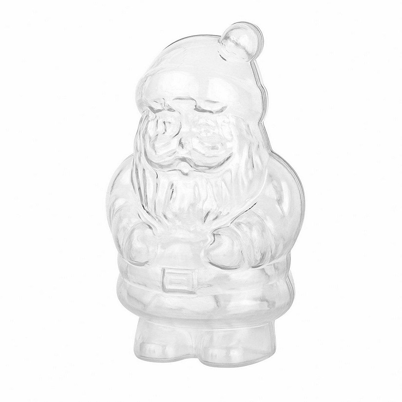 Santa Shaped Acrylic Candy Boxes 16 Pack 4.72"X2.36"X1.96" Image