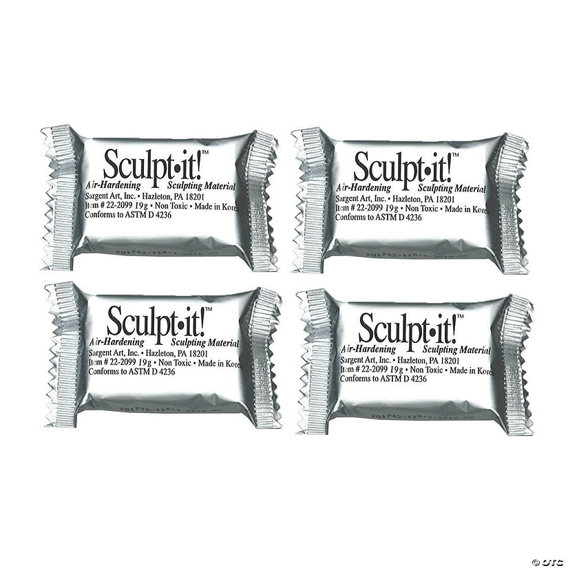 Sargent Art&#174; Sculpt it&#8482; Sculpting Material Easy Pack, Assorted Colors, 150/Pack Image