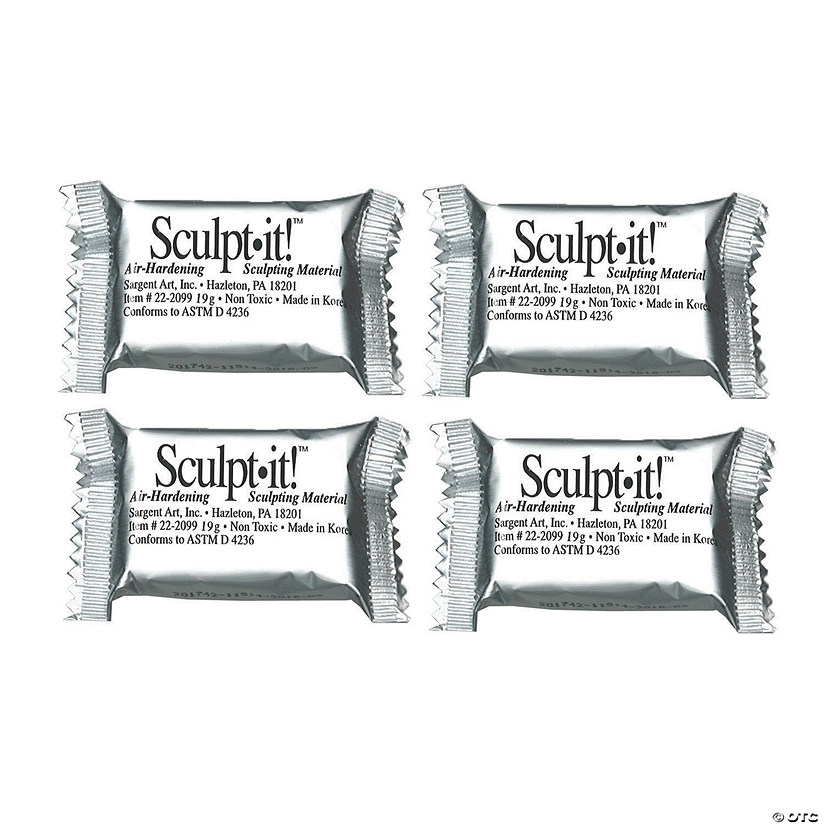 Sargent Art® Sculpt it™ Sculpting Material Easy Pack, Assorted Colors