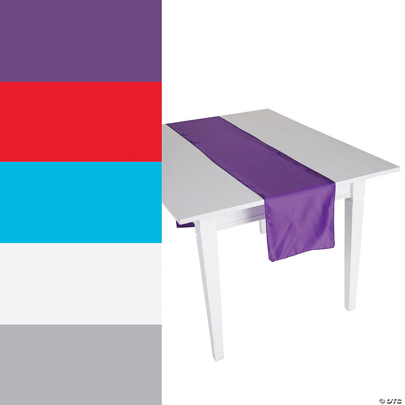 Satin Table Runners Oriental Trading