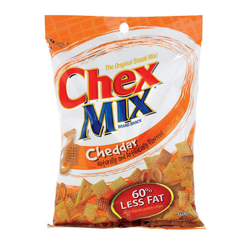 Savory Snack Mix, Cheddar, 3.75 oz (Case of 8) Oriental Trading